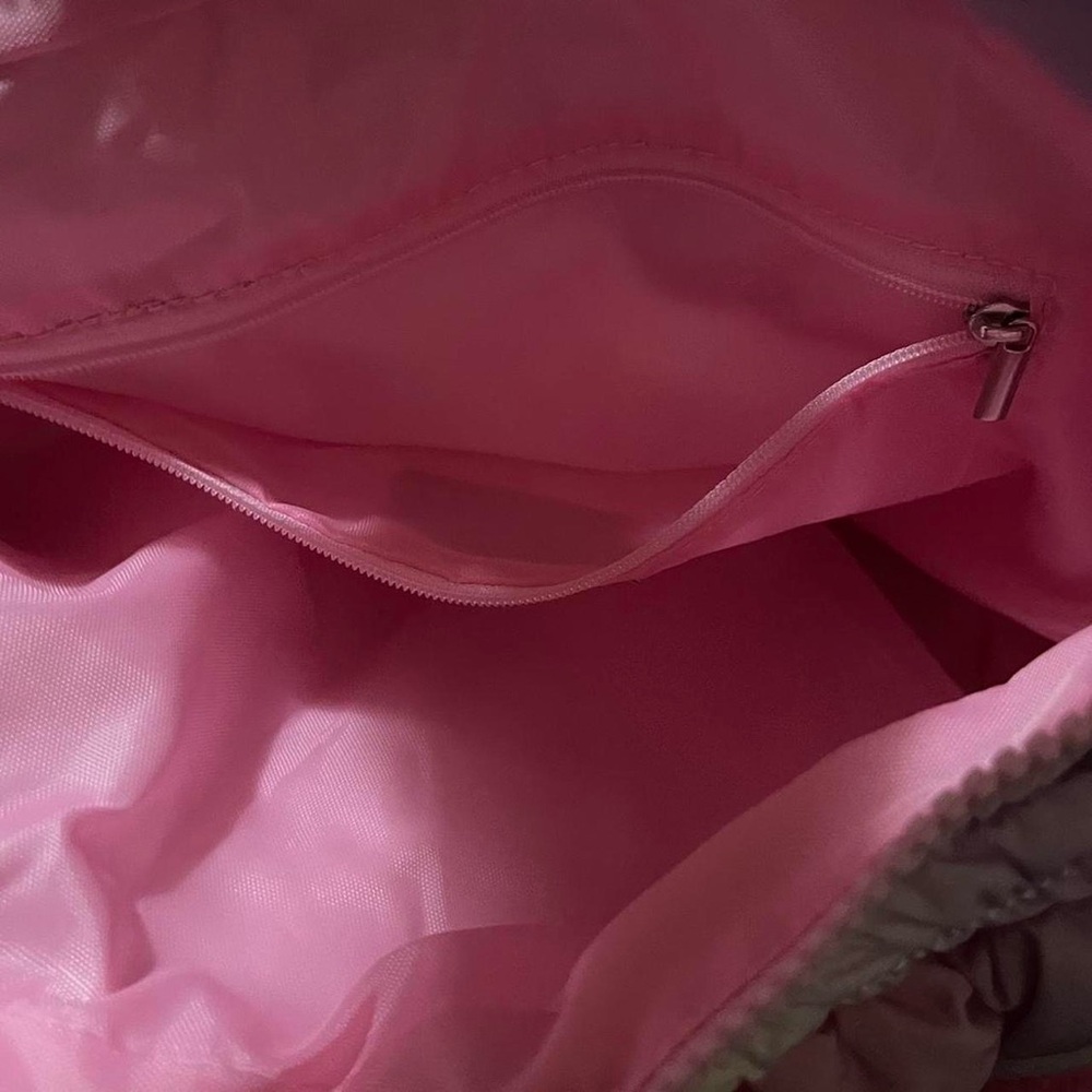 Women's Pink and Purple Quilted Bag - Picture 4 of 4